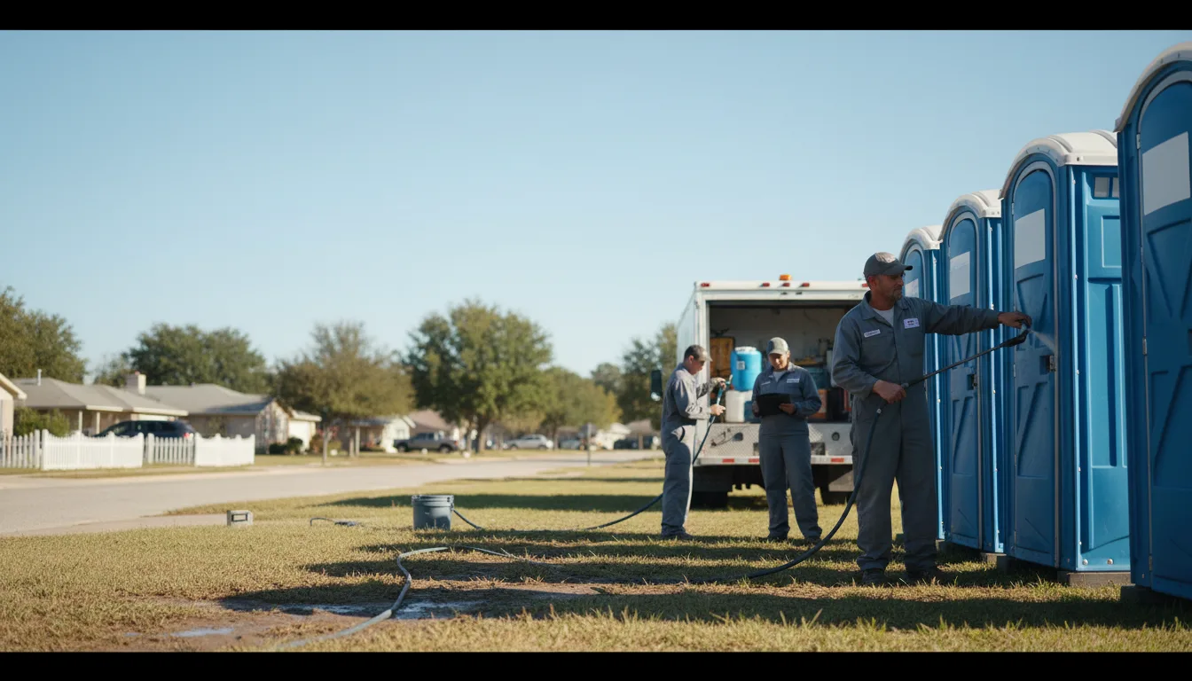 Long-Term Portable Toilet Rental in Strasburg, OH near me
